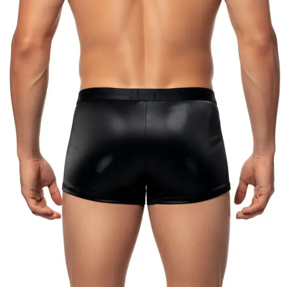 Чоловічі труси з сюрпризом Art of Sex - Gladiator, чорні з ефектом мокрого оксамиту, розмір S Львів