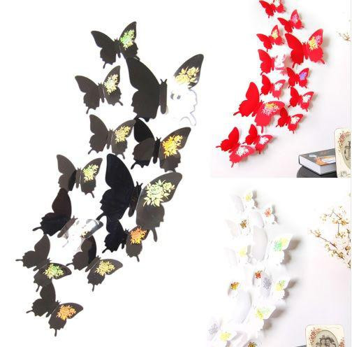 Белые бабочки с принтом - 12шт. Киев - изображение 3