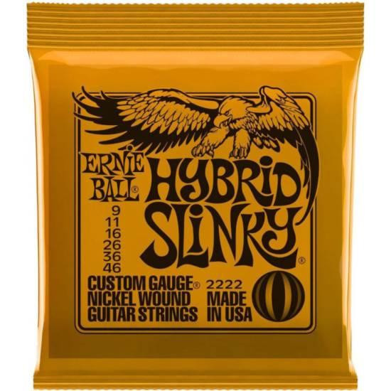Струны для электрогитары Ernie Ball 2222 Hybrid Slinky Nickel Wound 9/46 Одеса - фото 1