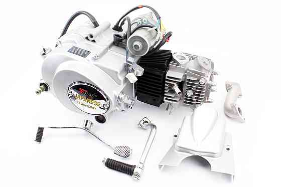 Двигун мопедний в зборі 110куб (Delta) - "механіка" Київ