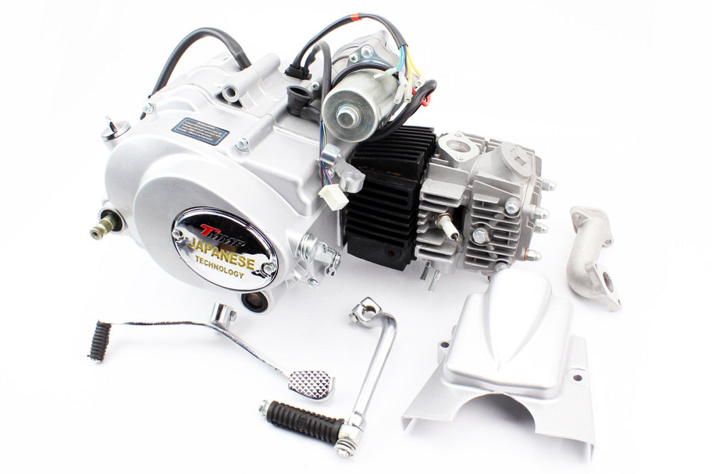 Двигун мопедний в зборі 110куб (Delta) - "механіка" Киев - изображение 1