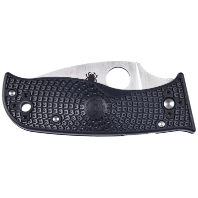 Нож Spyderco Lil Temperance 3 Lightweight Serrated Black (C69SBK3) Винница - изображение 3