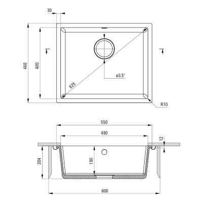 Мийка кухонна Deante Corda (ZQA G10C) Вінниця