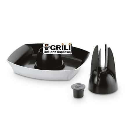 Стойка для курицы новая Weber 6731 Код: 003533 Ровно - изображение 1