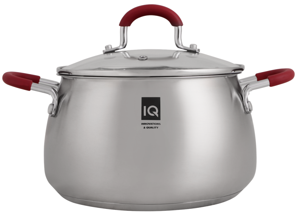 Каструля IQ Be Royal 24 см (5.2 л) (7046697) Київ - фото 1