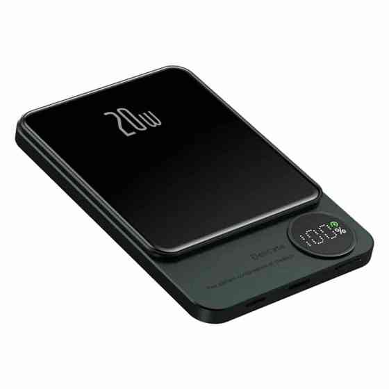 УМБ PowerBank Q9 10000 mAh 20W (MagSafe) - Зелений Київ