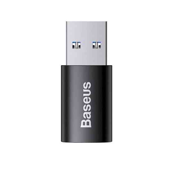 Адаптер перехідник Baseus Ingenuity Series Mini OTG Adaptor USB 3.1 - Type-CBlack ZJJQ000101 Одеса