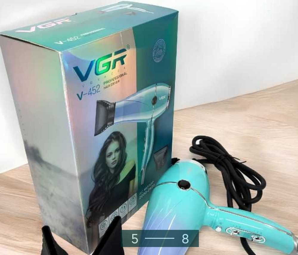 Фен- Профессиональный : VGR V452 . Киев - изображение 4