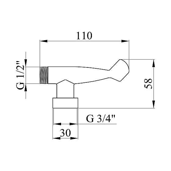 Держатель для душа Kroner KRM - C920 Киев