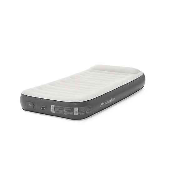 Самонадувающийся матрас, одноместный, со встроенной помпой Naturehike CNK2450WS040, 250 мм, серый Киев