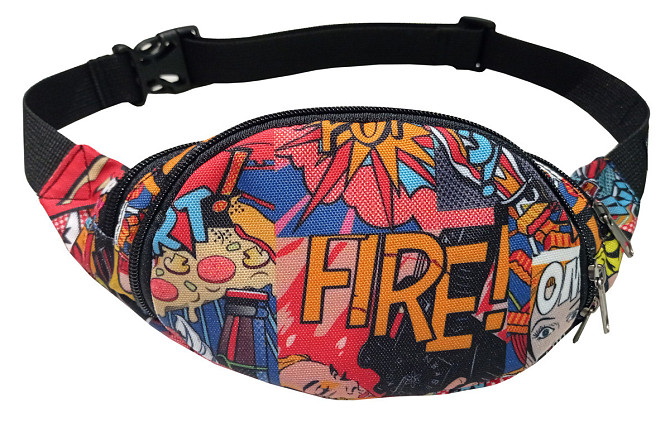 Сумка-бананка Tiger Rio Print+ Комікси S000170 Київ - фото 1