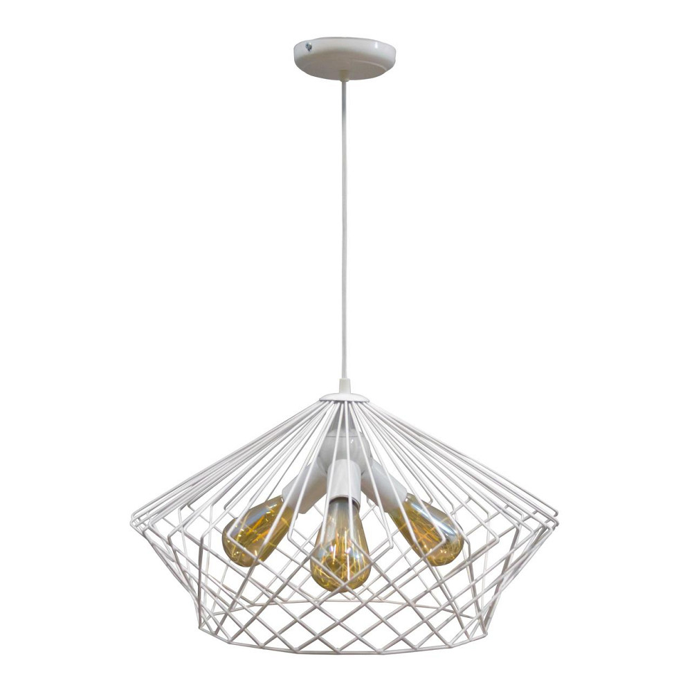 Лофт люстра світильник підвісний 3-Е27 Camelia NL 3429-3 W Київ - фото 1