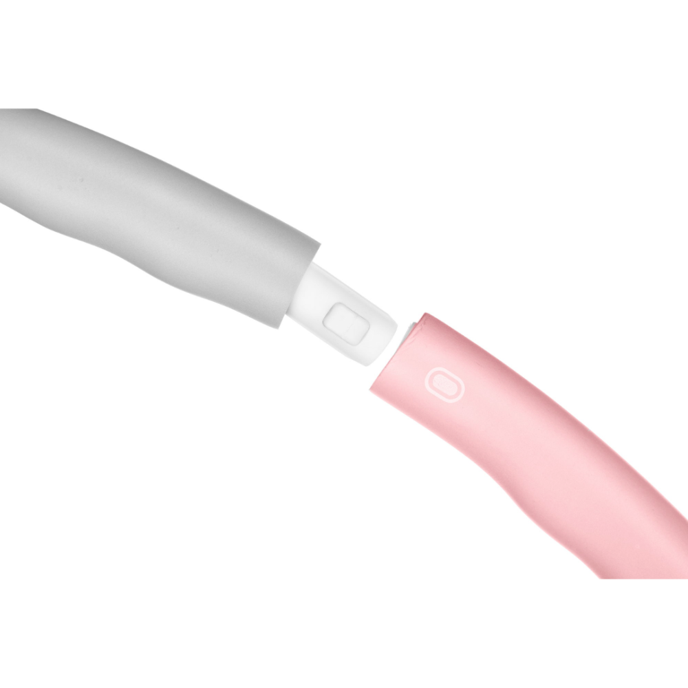 Хулахуп Gymtek з масажером 100см рожево-сірий Київ - фото 5