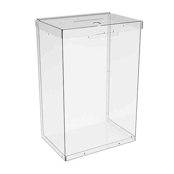 Ящик EKOSTAR с замком для пожертвований и сбора денег 220x150x330. Объем 11 литров Киев