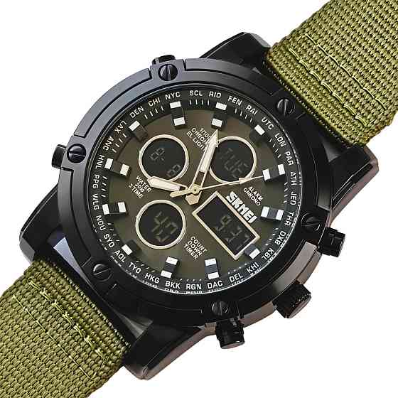 Skmei Molot Green Stryker, 2 ремешка Киев