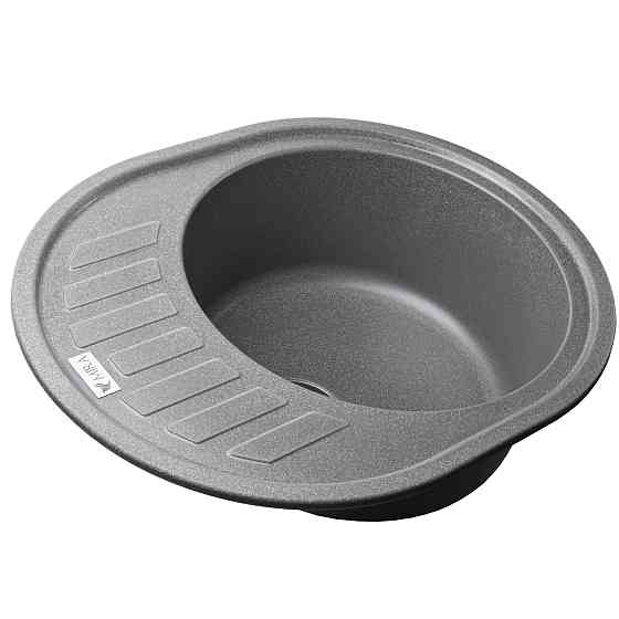 Гранітна мийка Mira ARNICA сірий 620 х 500 мм Київ