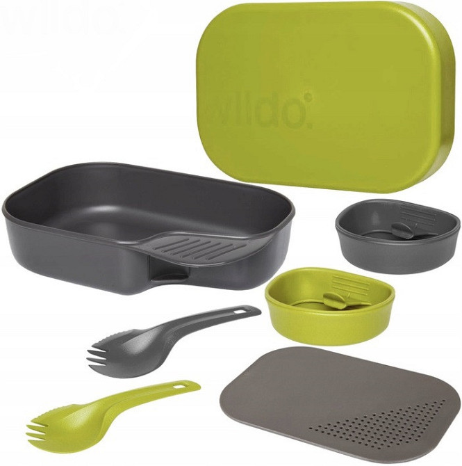 Туристичний Набір Посуди на 1 персону Wildo "Camp-A-Box Complete" (14472/10267) Lime Нововолинськ - фото 1