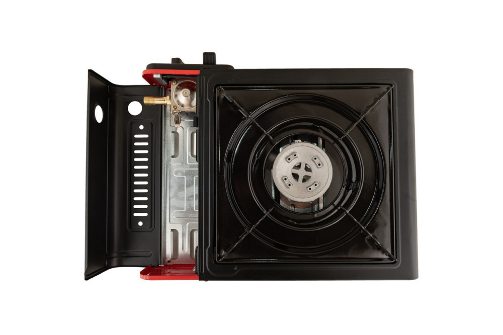 Плита портативна газова MASTERTOOL з п'єзопідпалом у пластиковому кейсі 2.4 кВт 145 г/год 42 Bar G30/G31 Ровно - изображение 4