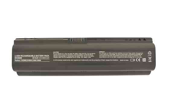 Аккумулятор для ноутбука Усил. HP Compaq EV089AA Pavilion DV6000 10.8V Black 8800mAh OEM Вінниця