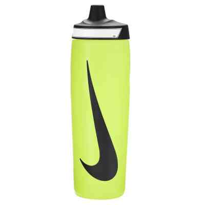 Пляшка для води Nike Refuel Bottle 24 OZ лимонний, чорний 709 мл N.100.7666.753.24 (887791745149) Вінниця