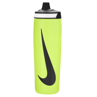 Пляшка для води Nike Refuel Bottle 24 OZ лимонний, чорний 709 мл N.100.7666.753.24 (887791745149) Вінниця - фото 1