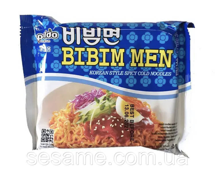 Локшина швидкого приготування в корейському стилі Bibim Men PALDO 130 г Харків - фото 1