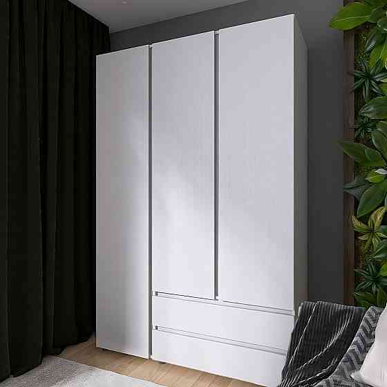 Шкаф трехдверный Эверест ШЛ-3 Лайт Нимфея Альба (DTM-4678) Днепр