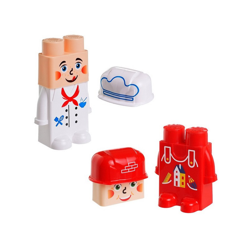 Конструктор з фігурками "Profession" 71658, 8 персонажів, 24 деталі Вінниця - фото 4