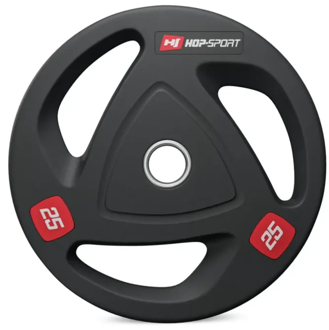 Диск олімпійський з хватом 25 51мм Hop-Sport Київ - фото 2
