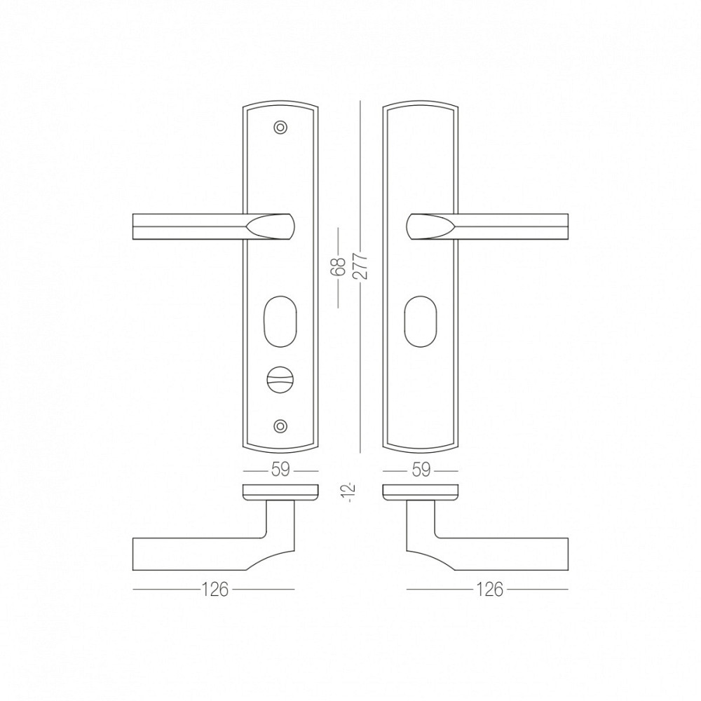 РУЧКА ДЛЯ МЕТАЛЕВИХ ДВЕРЕЙ FORTE Киев - изображение 3