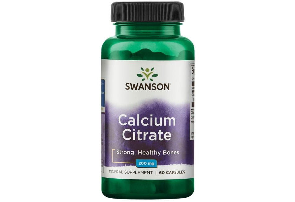 Цитрат кальция Swanson Calcium Citrate 200 mg, 60 капсул Луцк - изображение 1