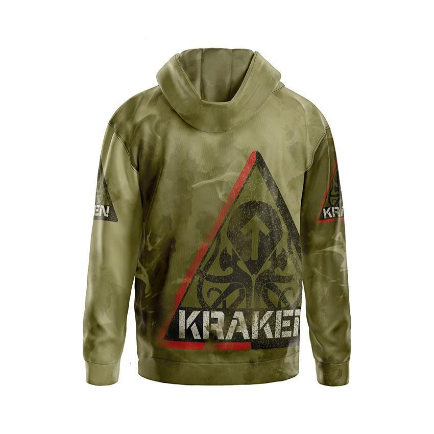 Худі чоловіче з принтом «Спецпідрозділ Kraken. Тактичний дух. Kraken Regiment. Tactical Spirit» Запоріжжя - фото 2