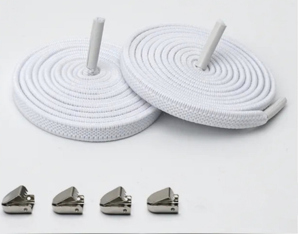 Эластичные шнурки без завязок с металлическими фиксаторами Смела - изображение 7