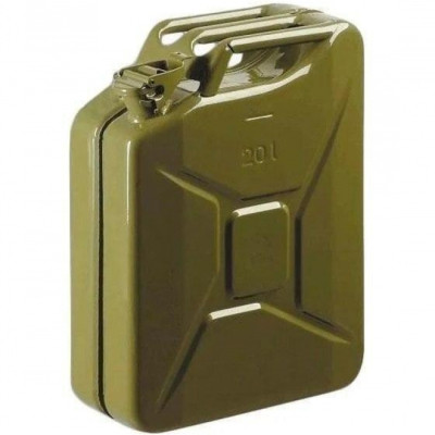 Каністра автомобільна СТАЛЬ металева 20 літрів (79020) Вінниця - фото 1