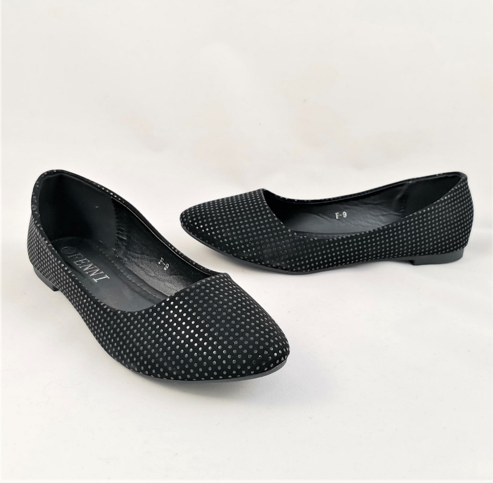 . Жіночі Балетки Чорні Мокасини Туфлі Замшеві (розміри: 38) — F9 Дніпро - фото 7