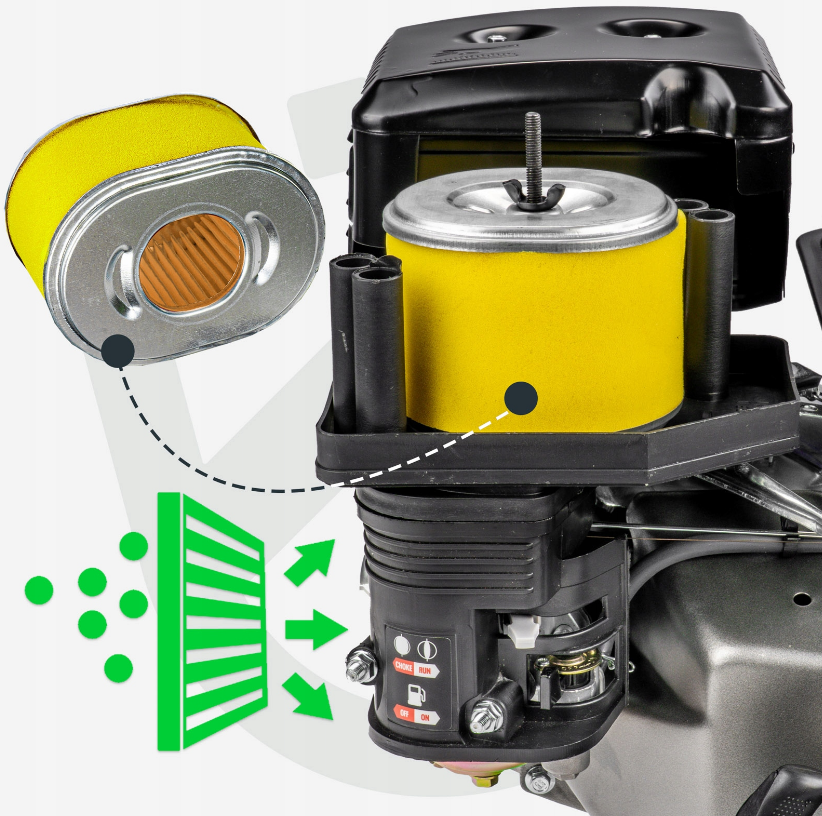 Двигатель внутреннего сгорания 420см3 15л.с. ВАЛ 25,4мм Wuber W41006 (Польша) Киев - изображение 7