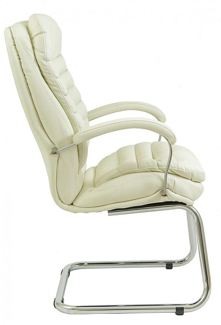 Офісне Конференційне Крісло Richman Valencia Fly 2200 CF Хром Білий Київ - фото 3