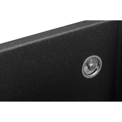 Мийка кухонна GRANADO Under top black shine (gr1901) Вінниця - фото 5