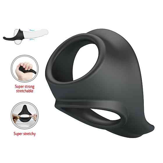 Ерекційне кільце Crazy Bull - Zadok Silicone Cock Ring, BI-210256 Sex Aura Київ