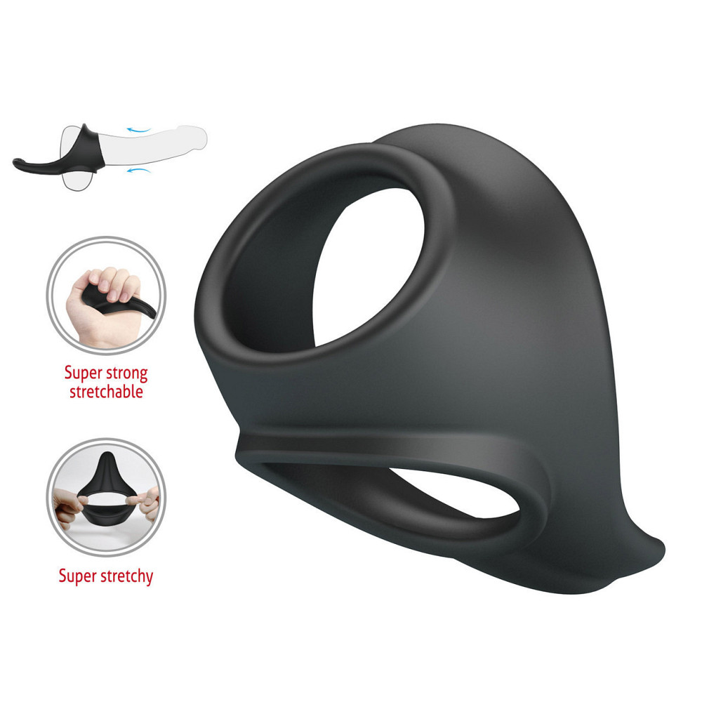 Ерекційне кільце Crazy Bull - Zadok Silicone Cock Ring, BI-210256 Sex Aura Київ - фото 2