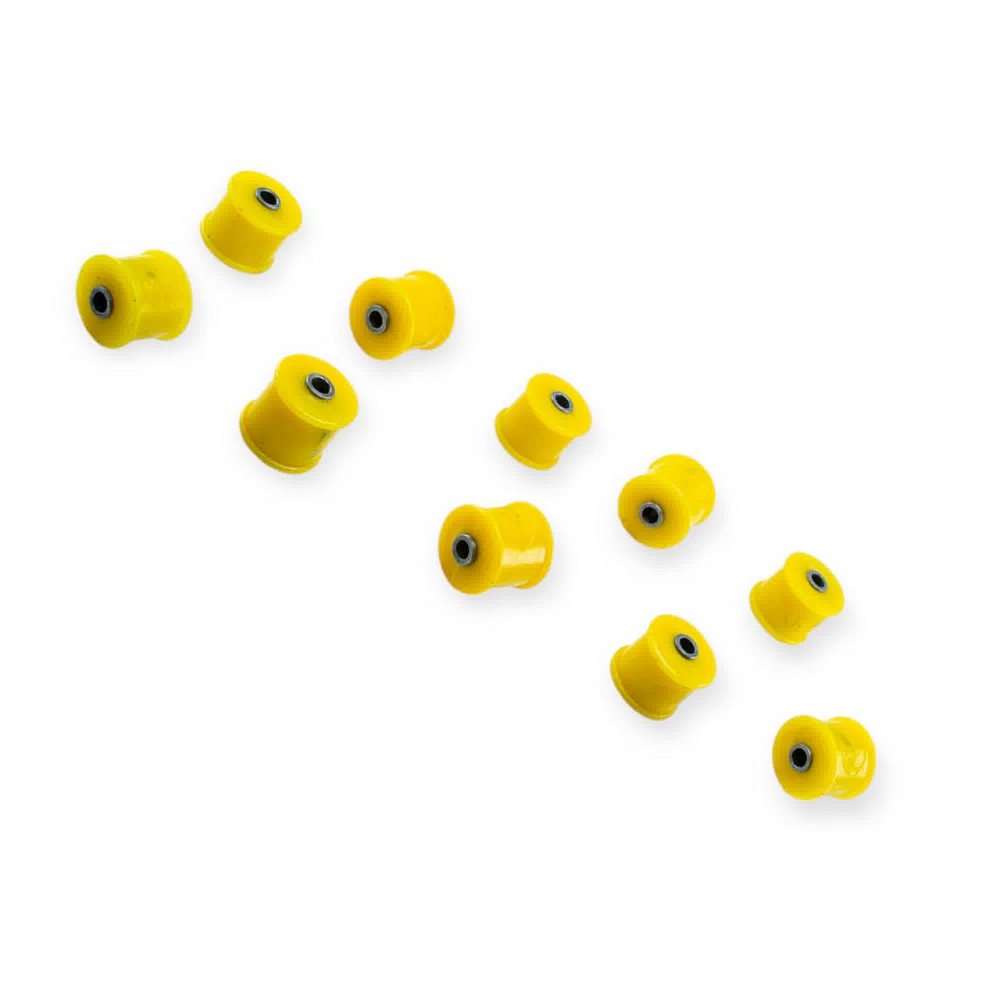 Втулка тяг 21214 поліуретан жовтий (к-кт 10 шт) реактивних Мукачево - фото 1