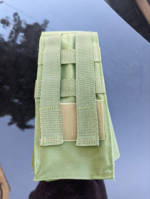 Підсумок під АК одинарний на 2 магазини, для РПС, кольору: Хижак, Олива, Піксель (виробник) "Kremina Днепр - изображение 7