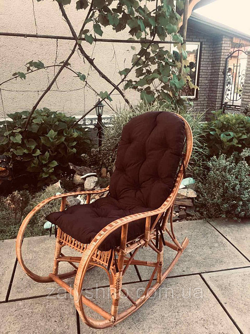 Кресло плетеное для дачи Киев - изображение 4