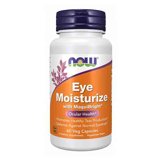 Увлажнение глаз Now Foods Eye Moisturize with MaquiBright® - 60 vcaps Луцк