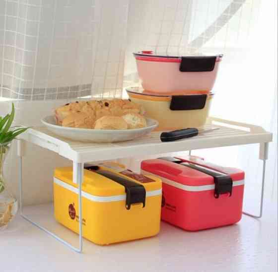 Складная Полка - столик, подставка, стеллаж 38х23 (Белый) Винница