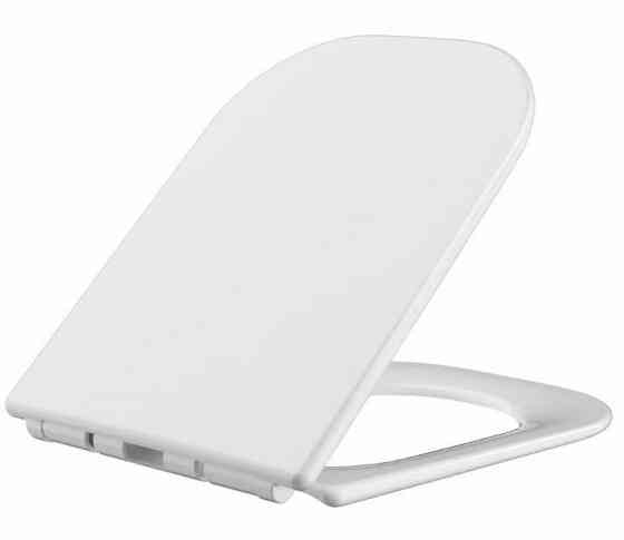 Сидіння-кришка для унітазу Mixxus SEAT COVER QUADRO-2003 з мікроліфтом 430х338х35mm   ( MI6689 ) 26953 Харків