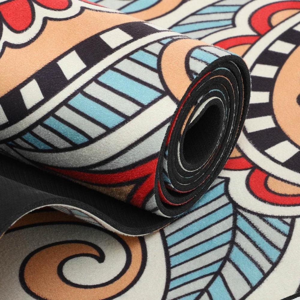 Килимок для йоги замшевий Record 5662-46 Київ - фото 4