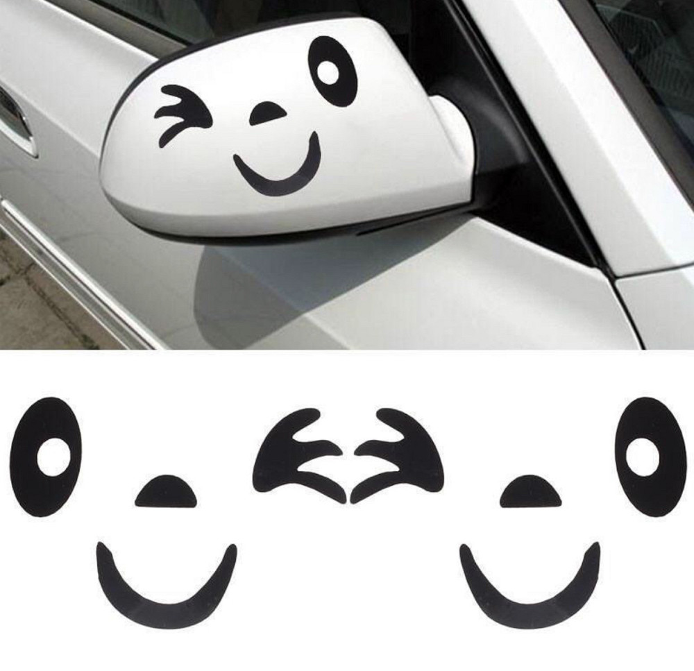 Вінілова наклейка на авто та будь яку поверхню — Око на дзеркалах Чернівці - фото 1