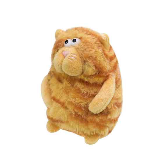 Дитяча м'яка іграшка "Кумедний кіт" C6303(Orange) розмір 13 см Вінниця