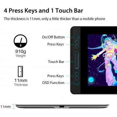 Планшет-монітор Huion Kamvas 13 (GS1331) Вінниця